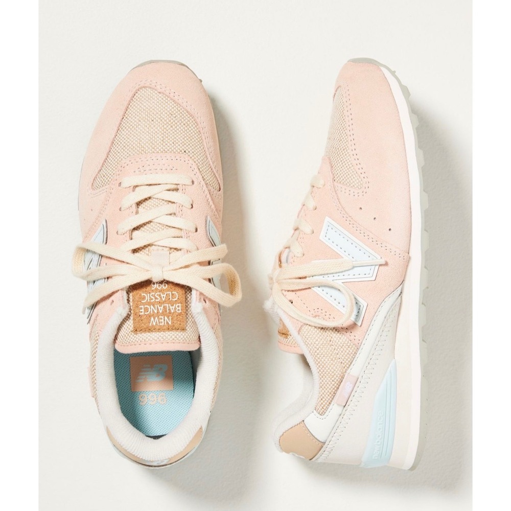 New Balance‎ 996 Coquette Cottage Core Fairy Pastel Rose Pink Blue 6